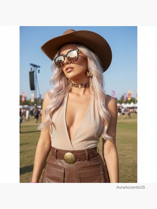 Oversized Square Sunglasses with UV400 Protection